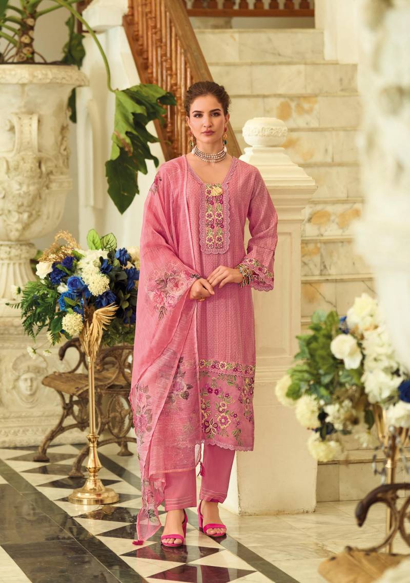 Lady Leela Summer Trends Vol 2 Cotton Kurti Pant With Dupatta Collection