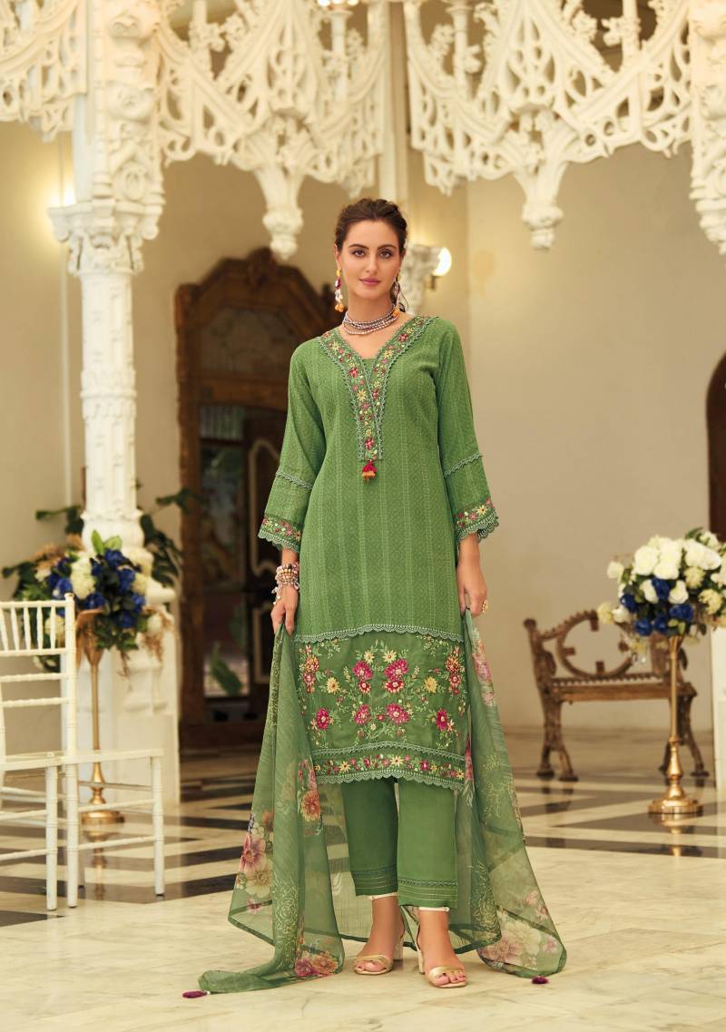 Lady Leela Summer Trends Vol 2 Cotton Kurti Pant With Dupatta Collection