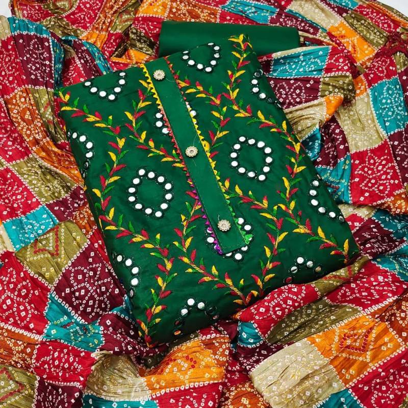 Color Set 9002 Cotton Silk Fancy Dress Material Collection