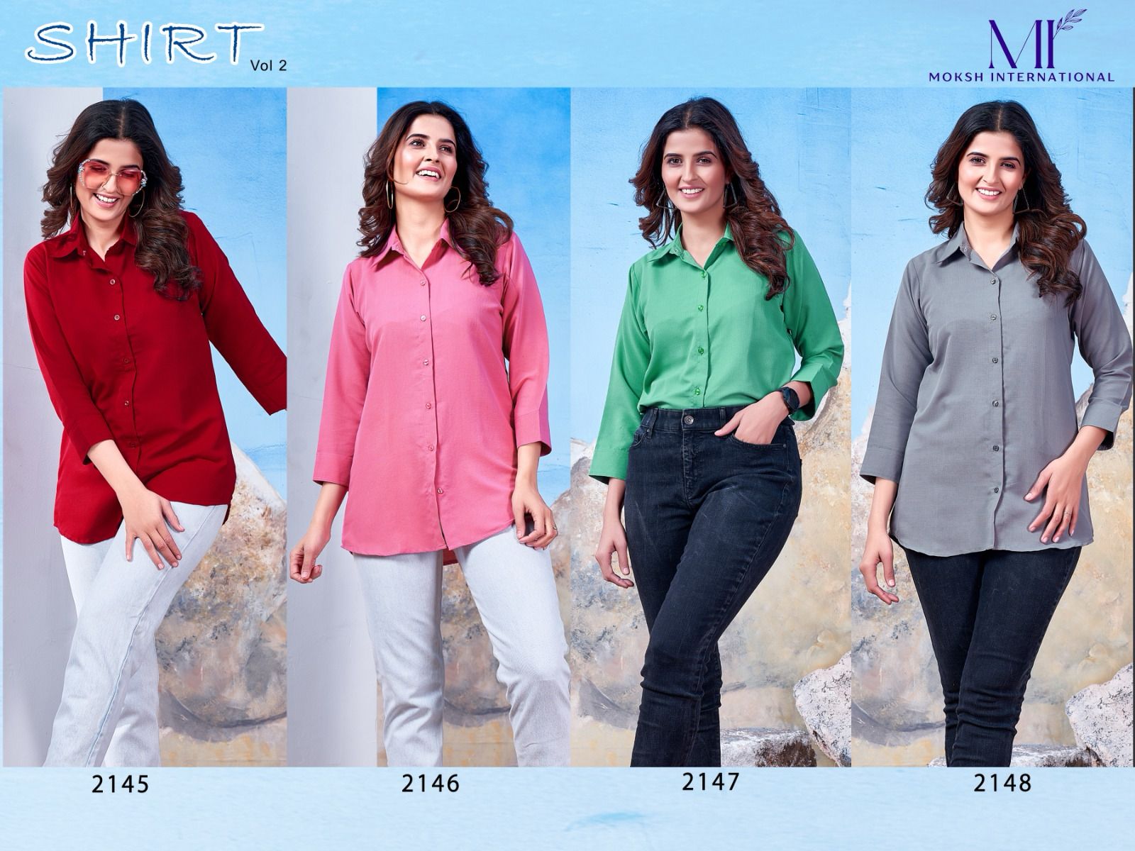 Moksh Shirt Vol 2 Maaza Cotton Fancy Shirt Collection