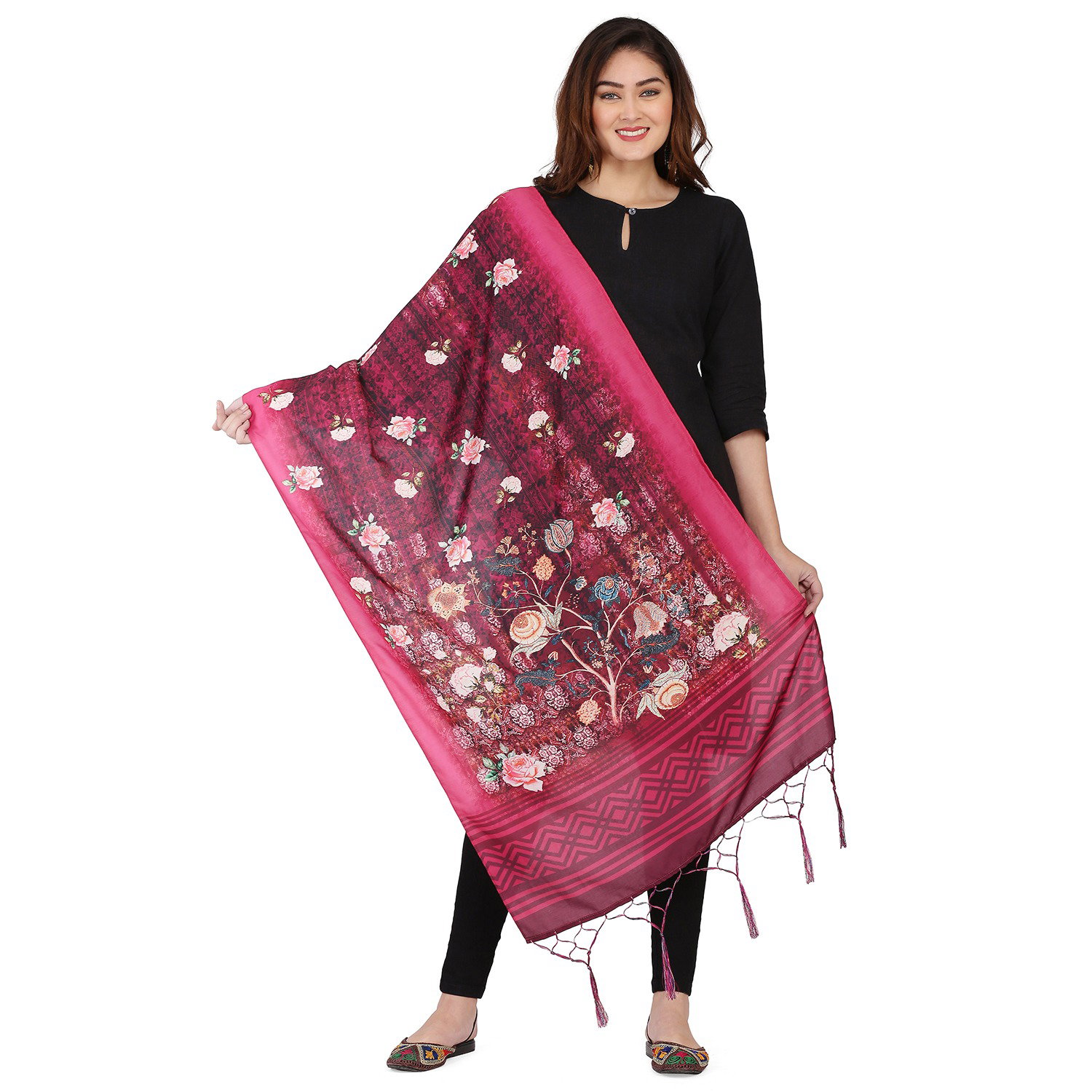  James 11 Muslin Designer Dupatta Collection