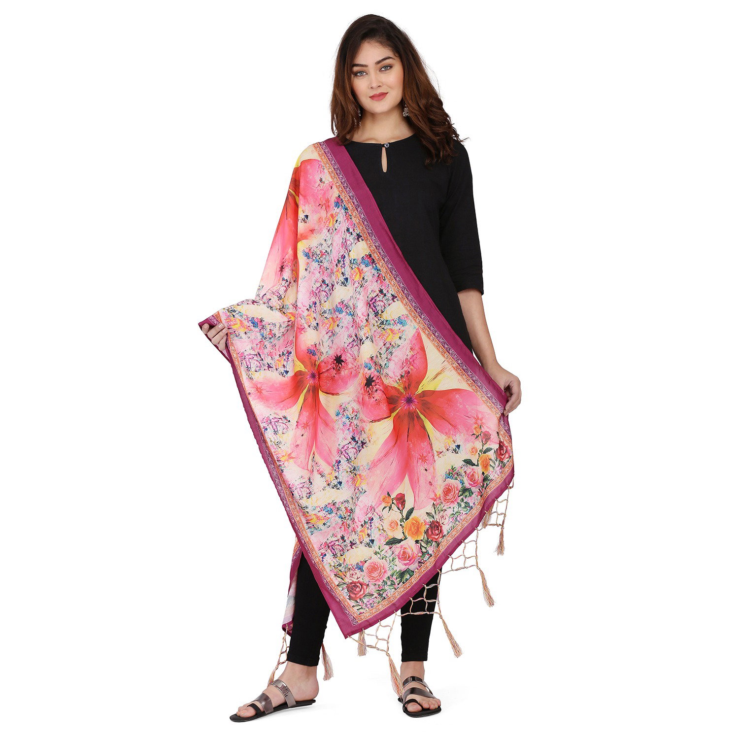 James 12 Muslin Designer Dupatta Collection