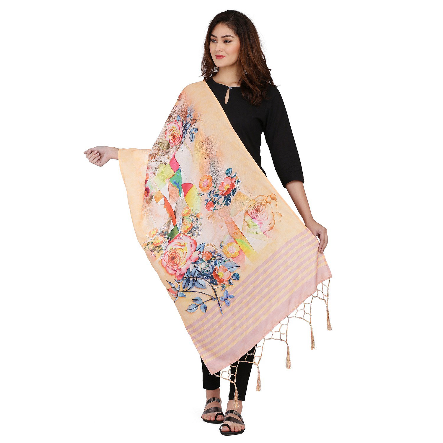 James 12 Muslin Designer Dupatta Collection