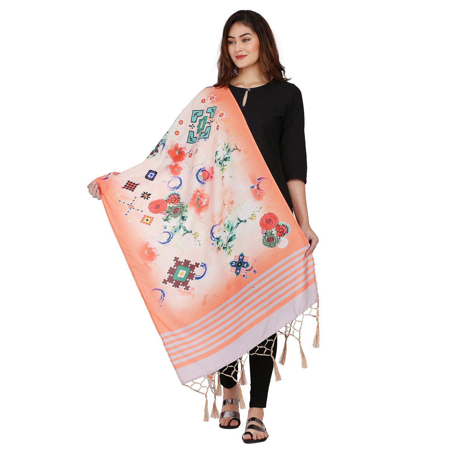 James 12 Muslin Designer Dupatta Collection