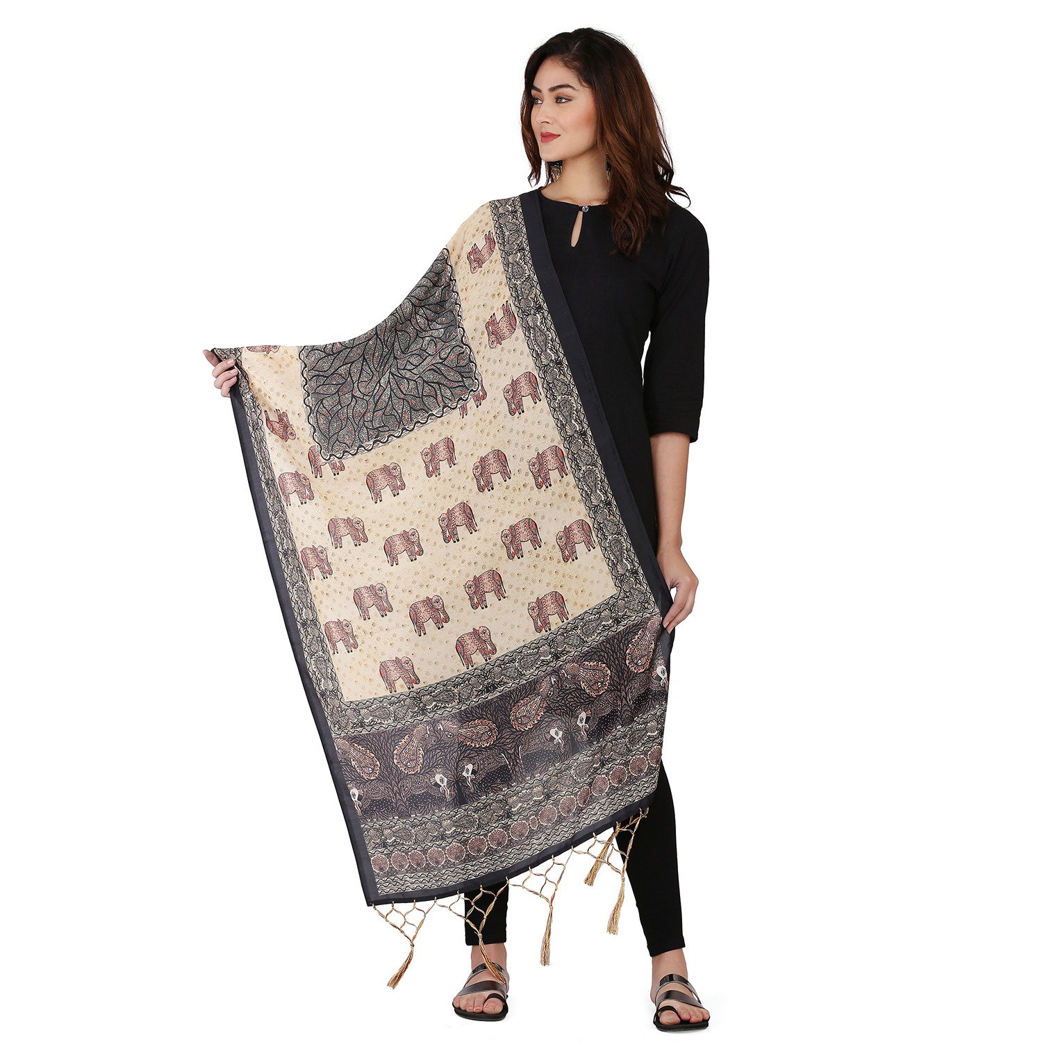 James 12 Muslin Designer Dupatta Collection