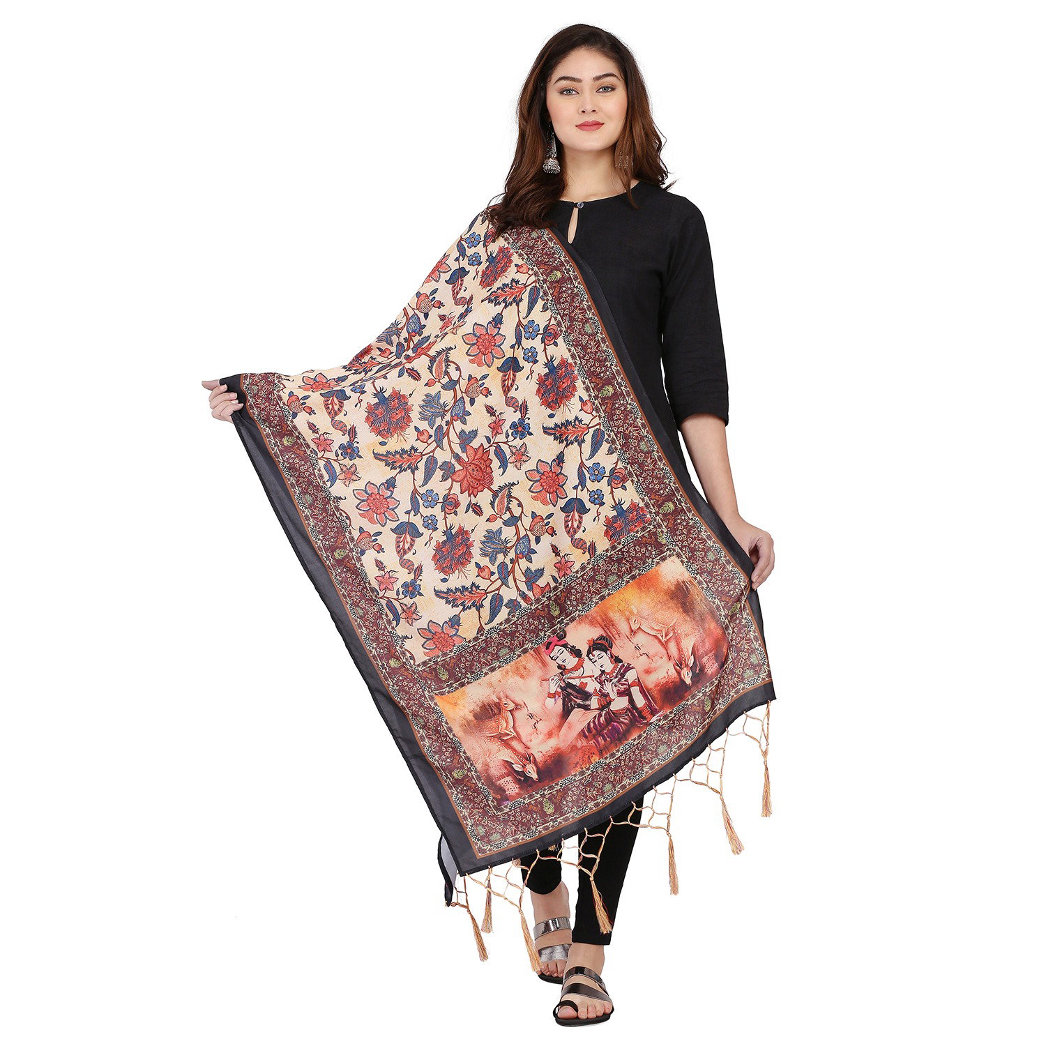 James 12 Muslin Designer Dupatta Collection