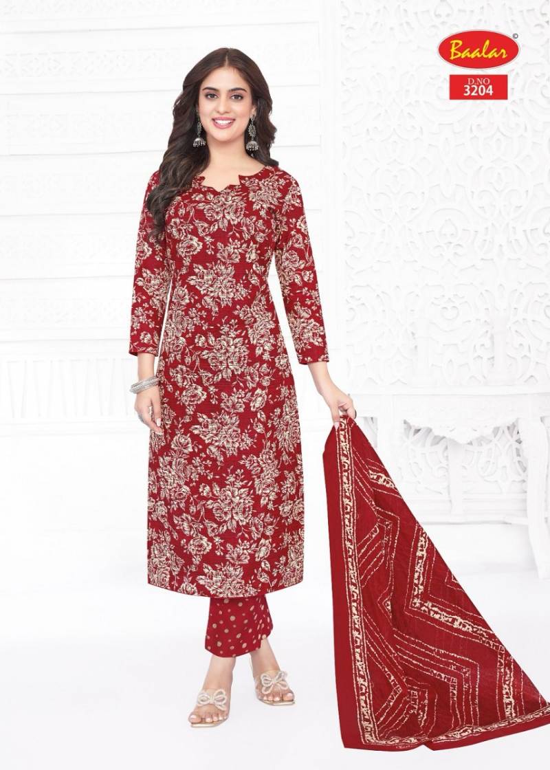 Baalar Zara Vol 32 Printed Cotton Dress Material Collection