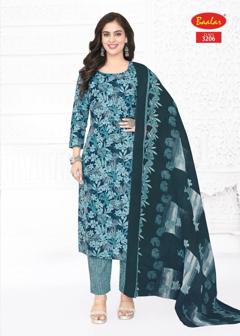 Baalar Zara Vol 32 Printed Cotton Dress Material Collection