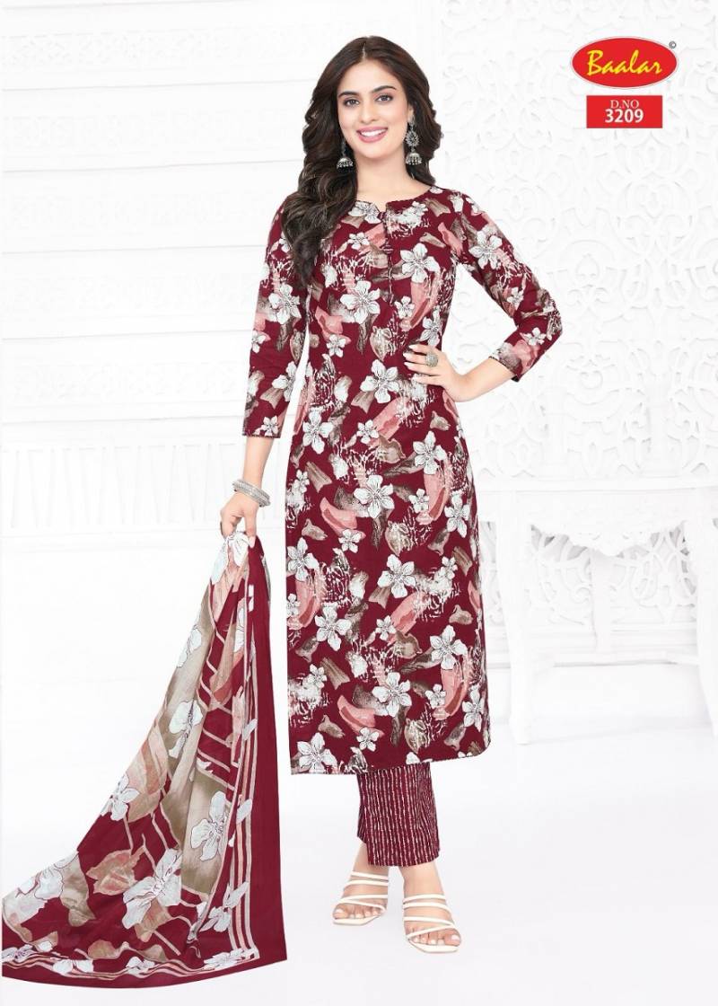 Baalar Zara Vol 32 Printed Cotton Dress Material Collection