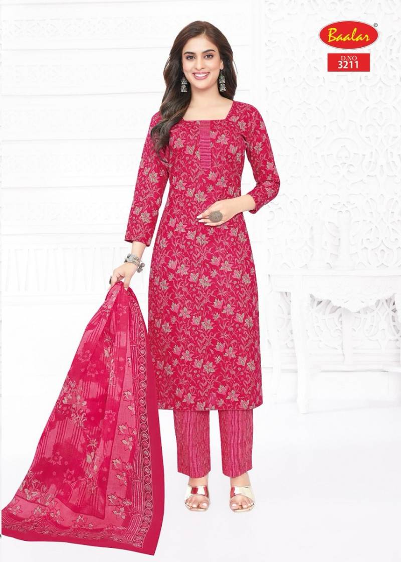 Baalar Zara Vol 32 Printed Cotton Dress Material Collection