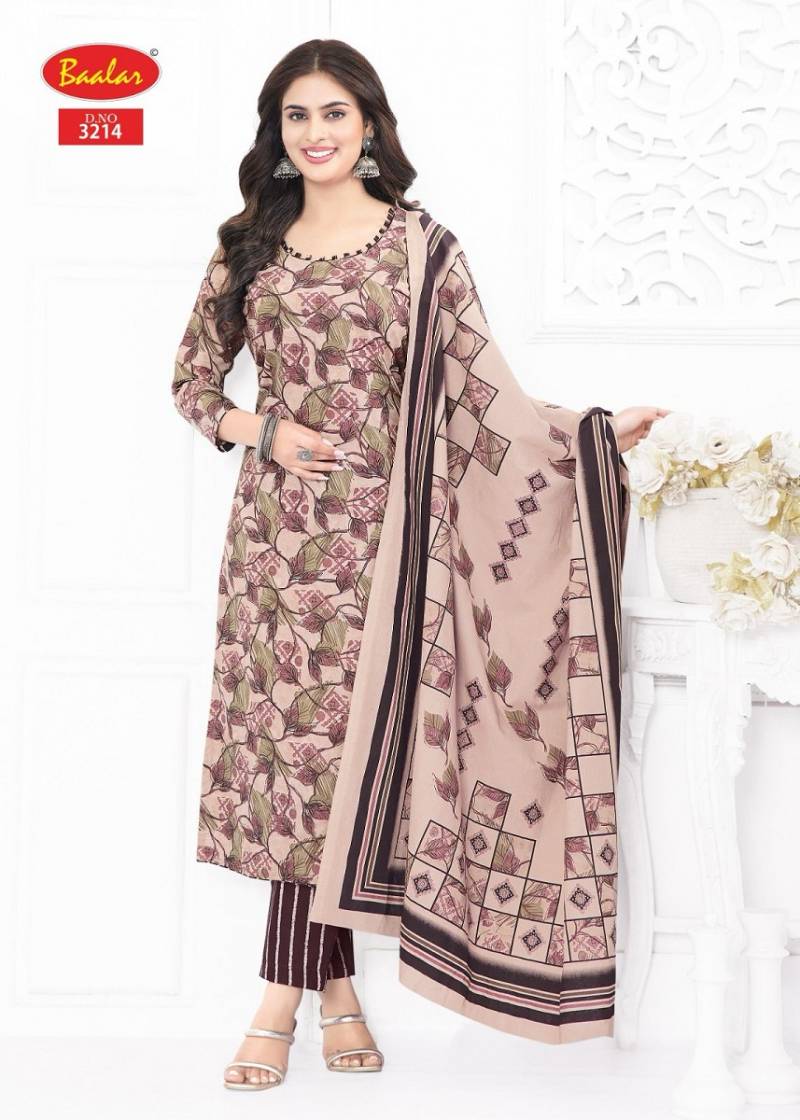 Baalar Zara Vol 32 Printed Cotton Dress Material Collection