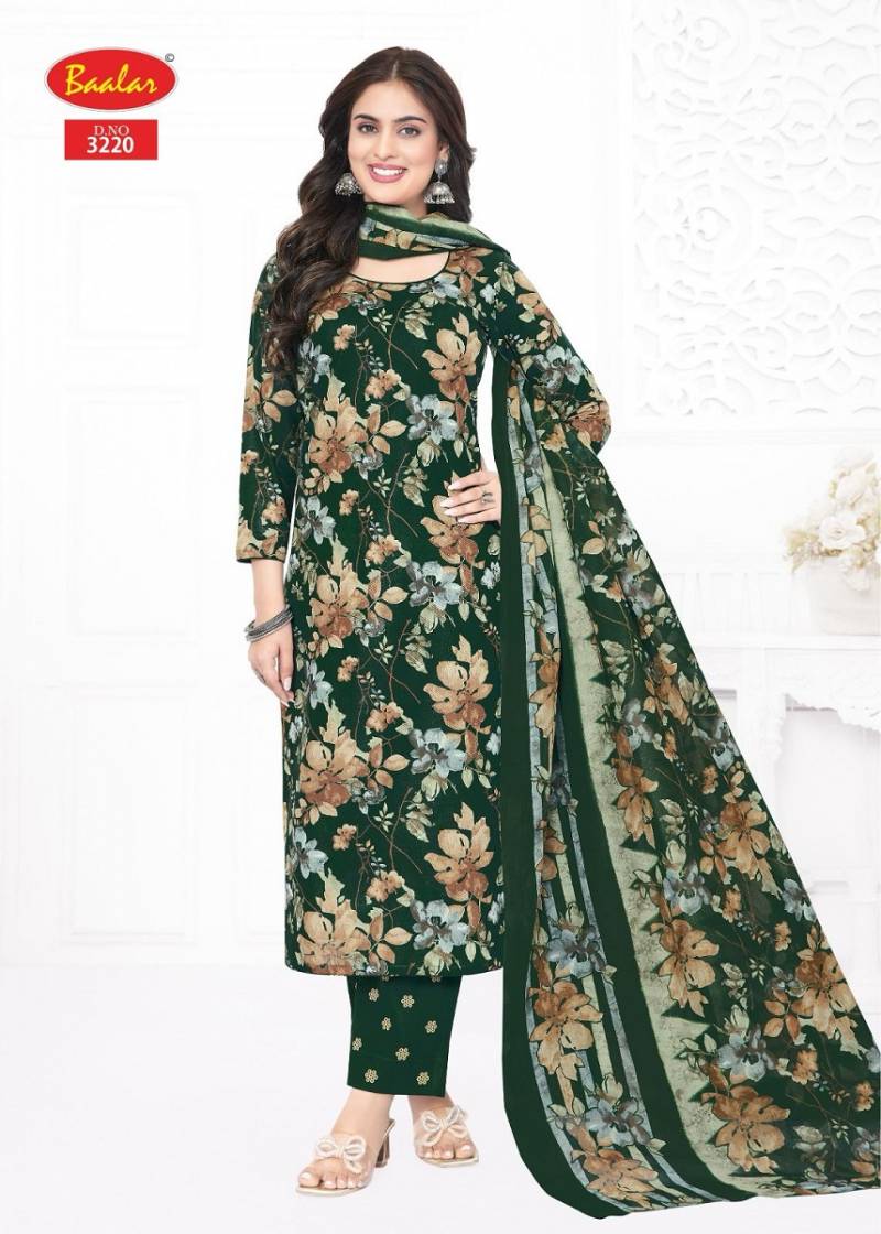 Baalar Zara Vol 32 Printed Cotton Dress Material Collection