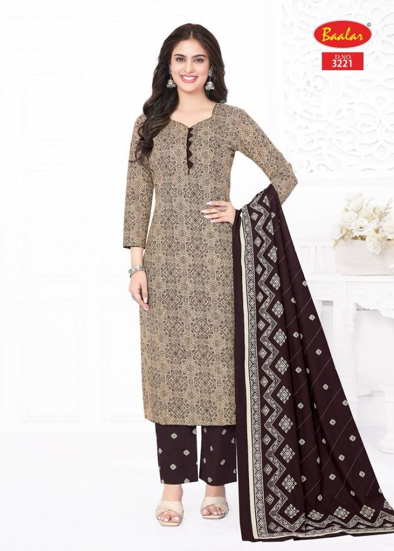 Baalar Zara Vol 32 Printed Cotton Dress Material Collection