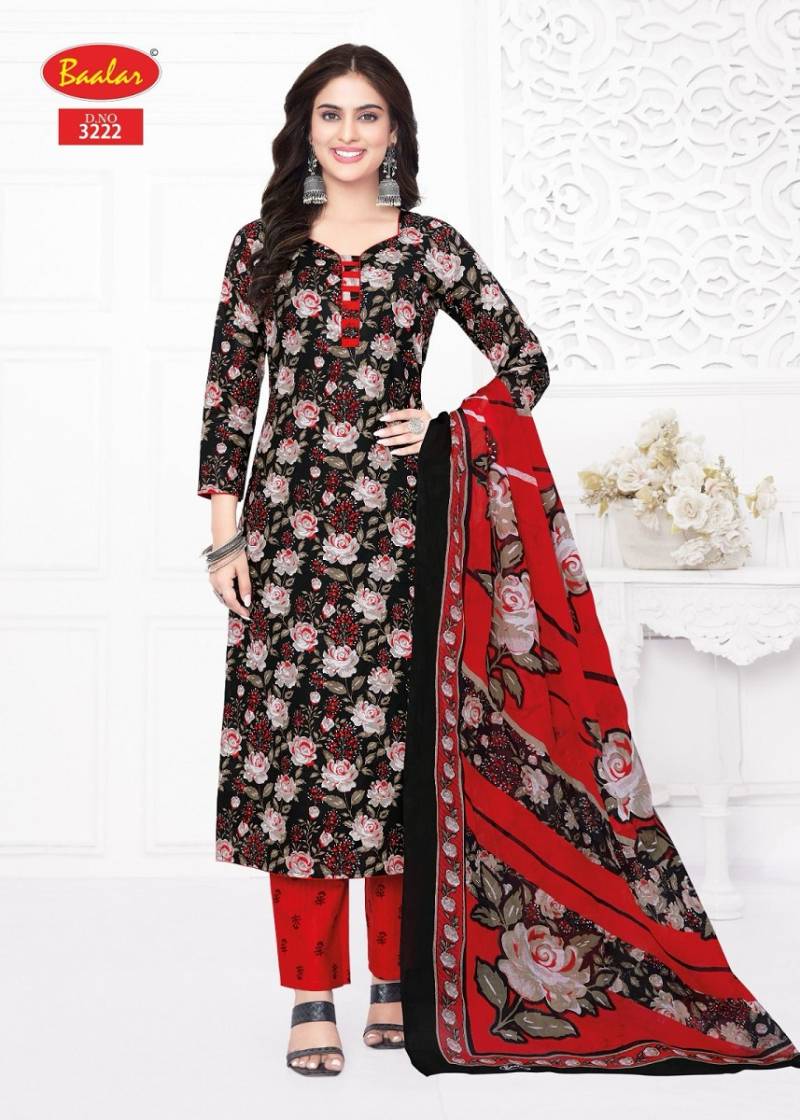 Baalar Zara Vol 32 Printed Cotton Dress Material Collection