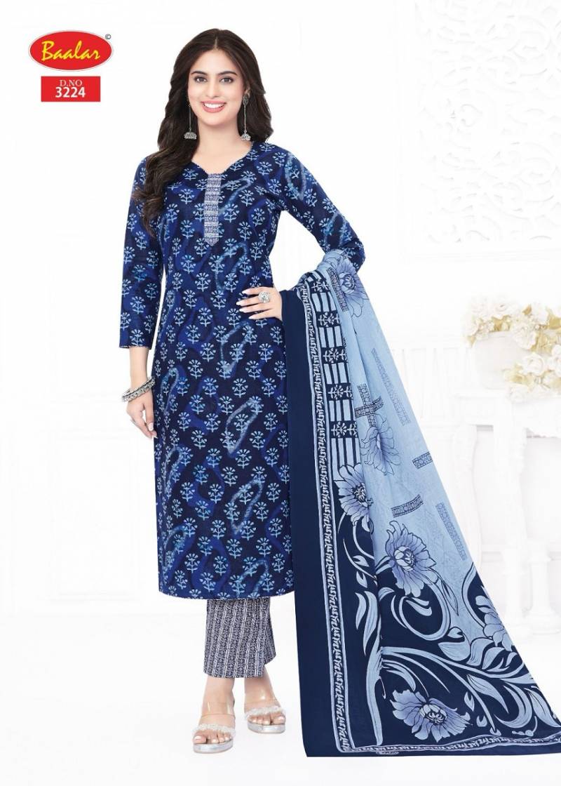 Baalar Zara Vol 32 Printed Cotton Dress Material Collection