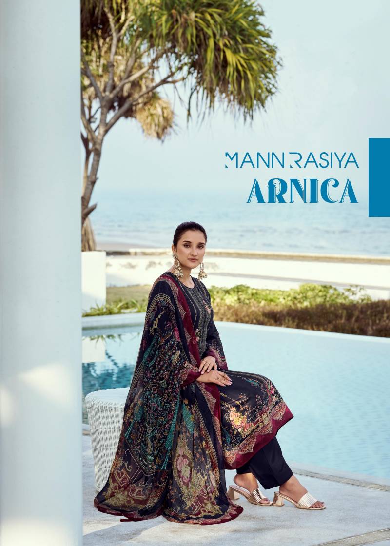Mannrasiya Arnica Jam Cotton Digital Printed Salwar Kameez
