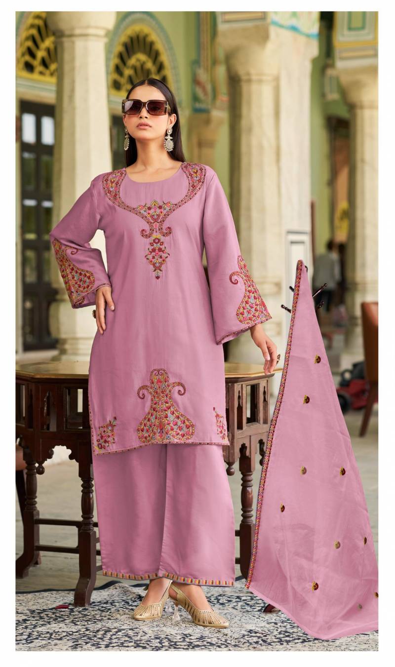 Deepsy Cs 352 Roman Silk Embroidered Pakistani Salwar Kameez