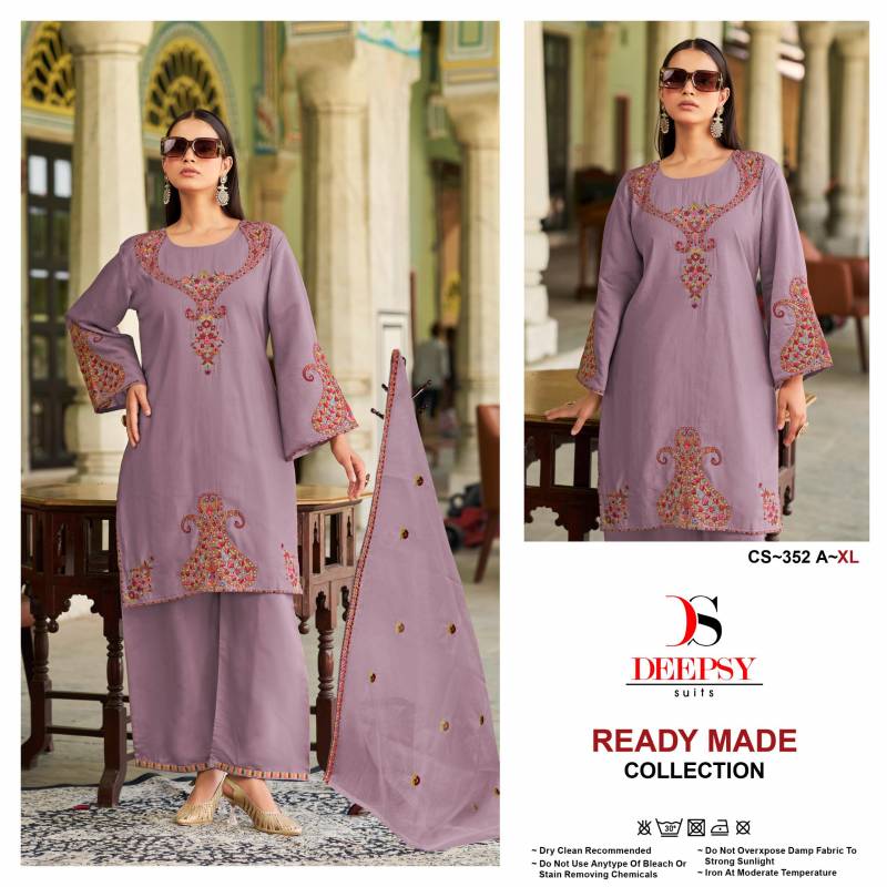 Deepsy Cs 352 Roman Silk Embroidered Pakistani Salwar Kameez