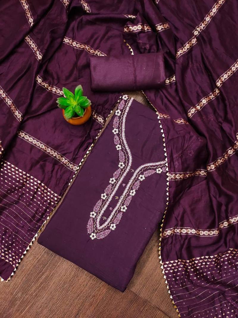 Color Set 9058 Fancy Cotton Silk Dress Material Collection