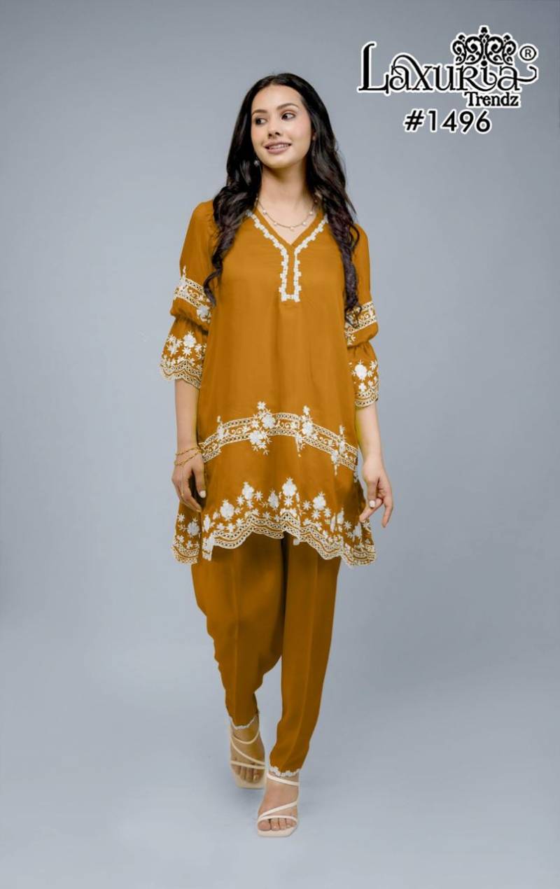 Laxuria Trendz 1496 French Tunic Ready Made Collection