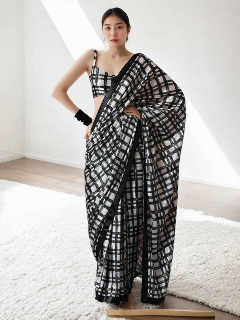 Jf 2437 40 Stunning Chinon Party Wear Saree collection