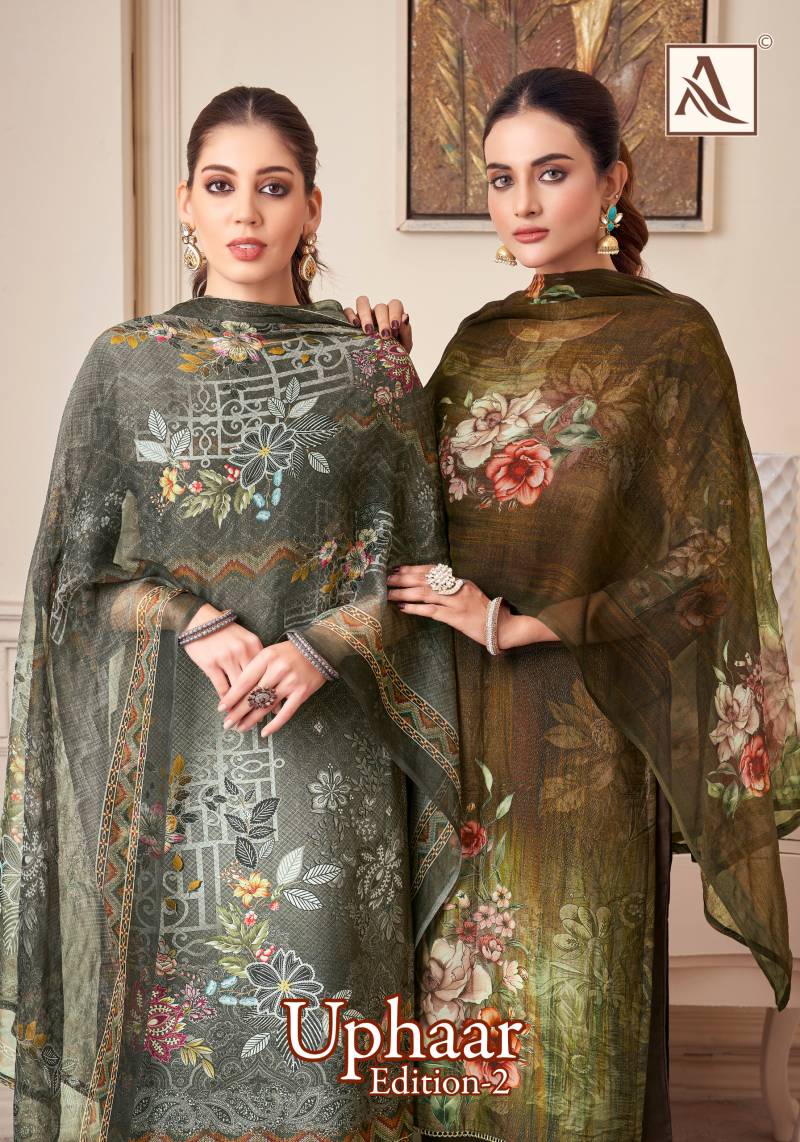 Alok Uphaar Edition 2 Viscose Maslin Dress Material Collection
