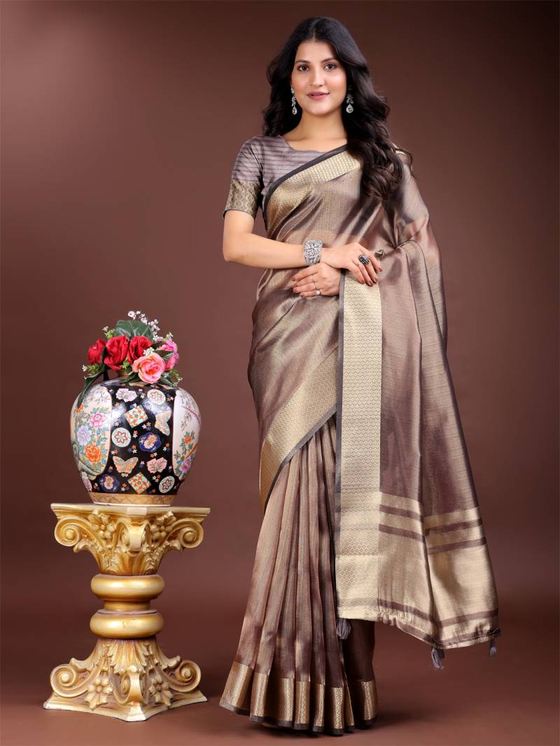 Ast Marrakech Traditional Wear Organza Saree Collection