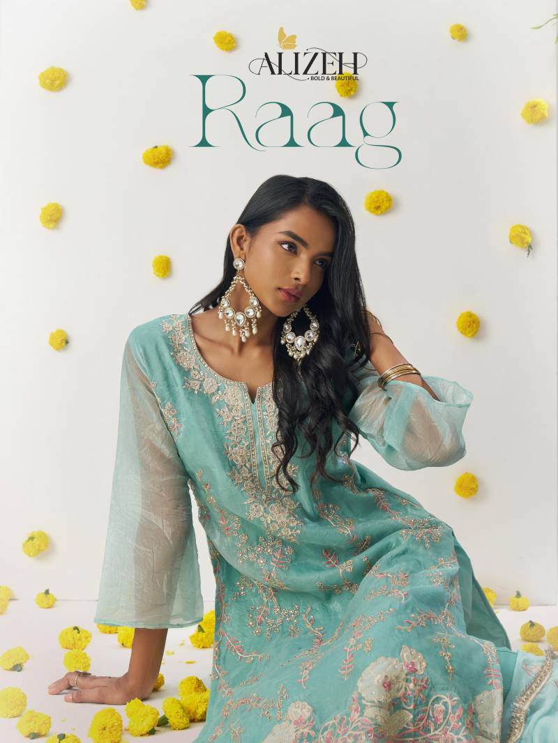 Alizeh Raag Fancy Crush Designer Salwar Suit Collection