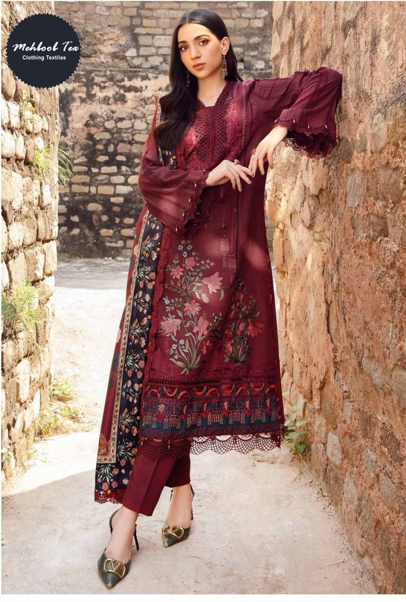 Mehboob Tex 1612 Cotton Dupatta Pakistani Salwar Suits
