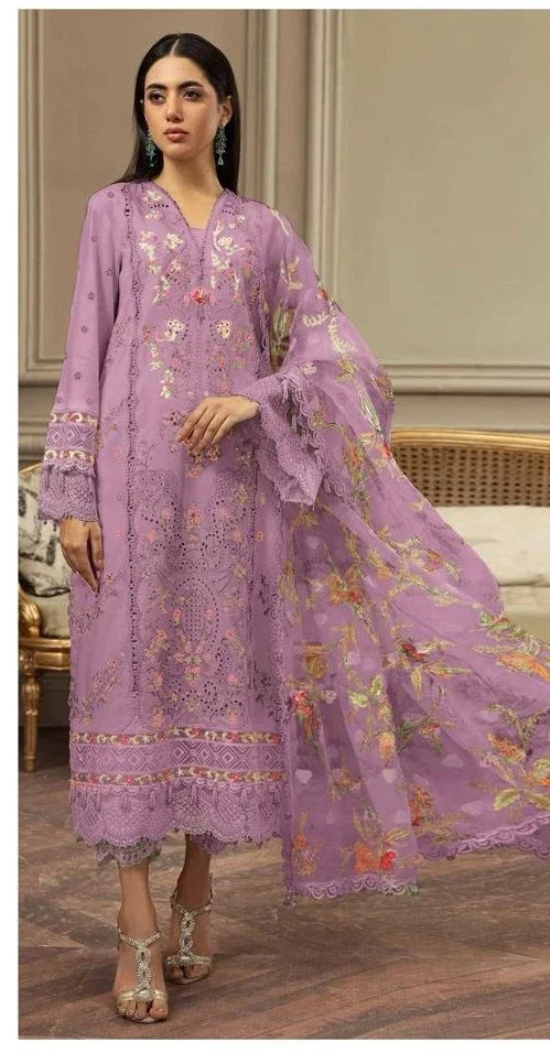 Mehboob Tex 1608 A To D Cotton Dupatta Pakistani Salwar Suits