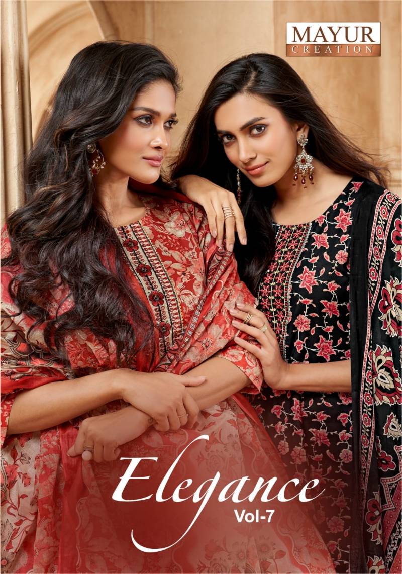 Mayur Elegance Vol 7 Readymade Cotton Kurti Sets Collection