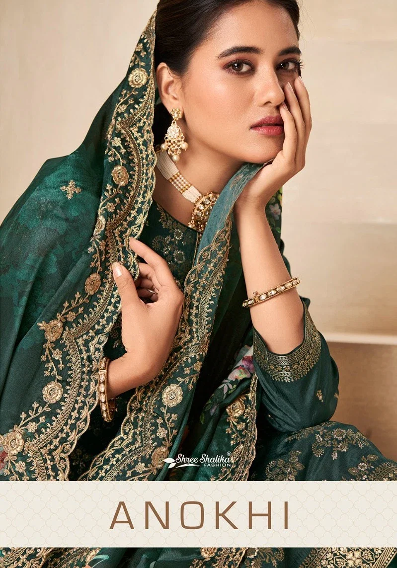 Shree Shalika Anokhi Viscose Dola Jacquard Salwar Kameez Collection