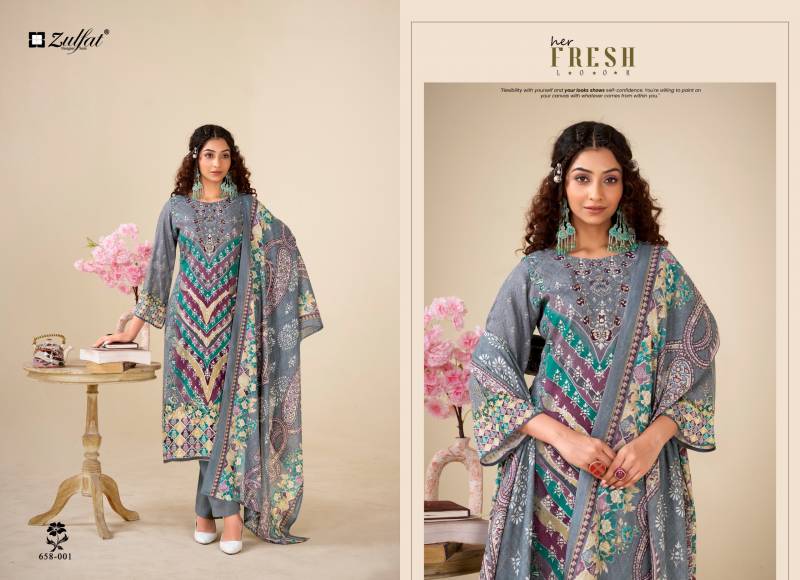 Zulfat Aayat Vol 16 Rayon Digital Printed Dress Material Collection