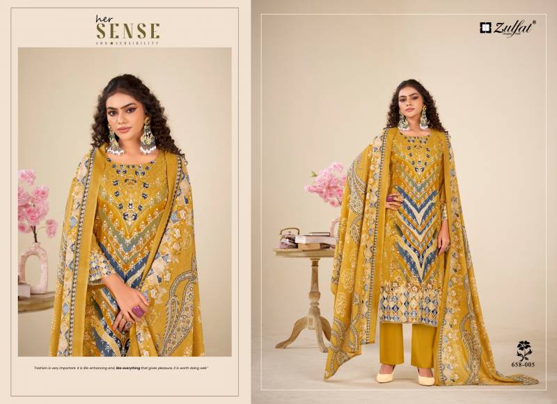 Zulfat Aayat Vol 16 Rayon Digital Printed Dress Material Collection