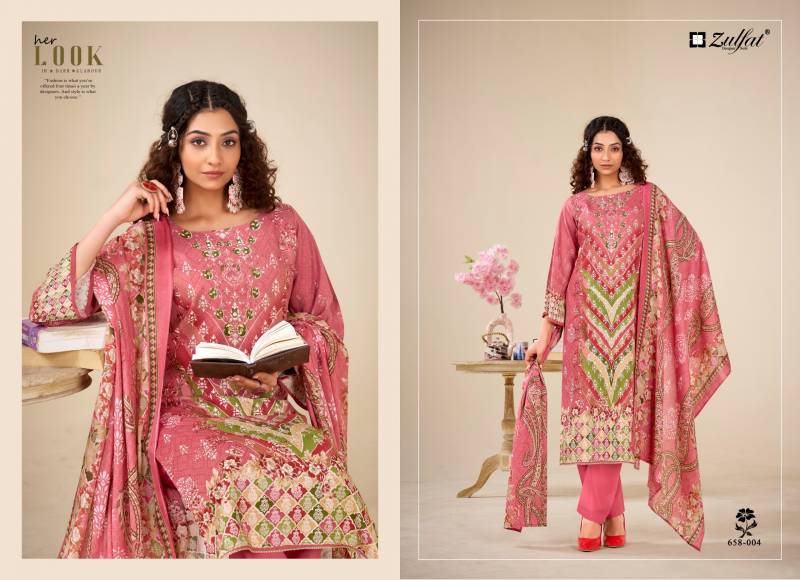 Zulfat Aayat Vol 16 Rayon Digital Printed Dress Material Collection
