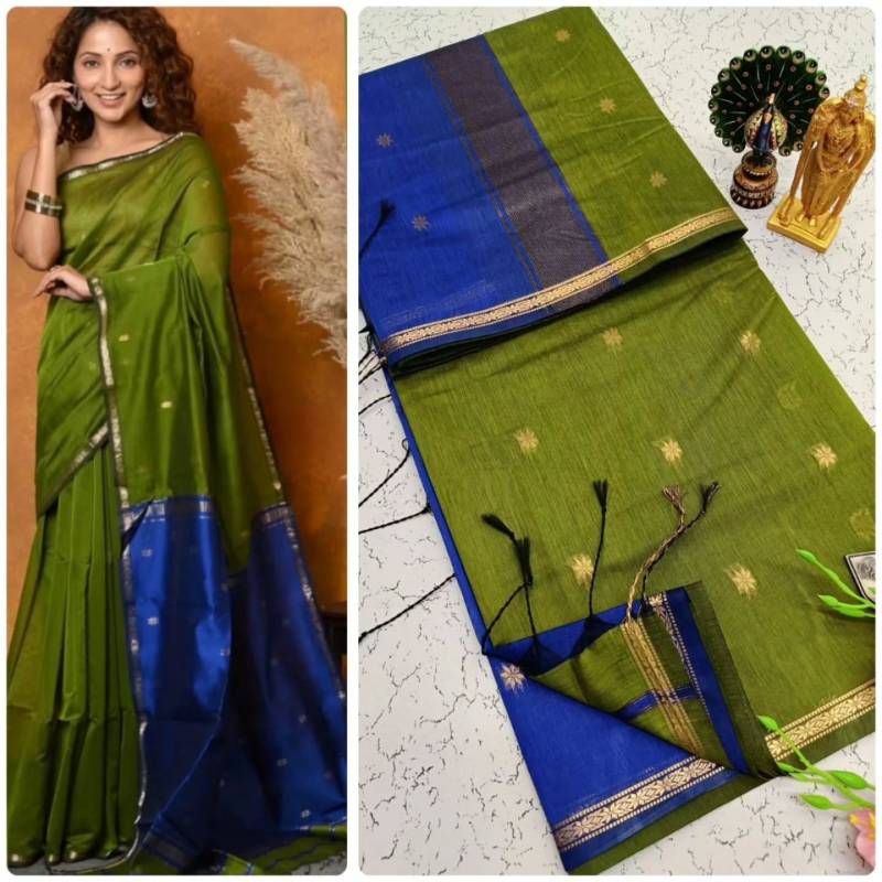 Aab Chhaya Silk Cotton Casual Wear Saree Collection