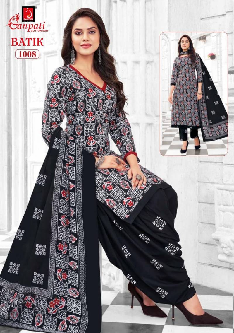 Ganpati Batik Vol 10 Lawn Cotton Fancy Dress Material Collection