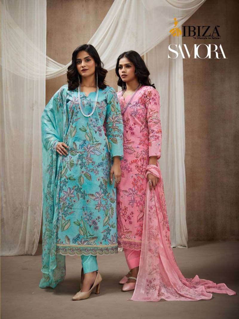 Ibiza Samora Digital Printed Fancy Salwar Kameez Collection