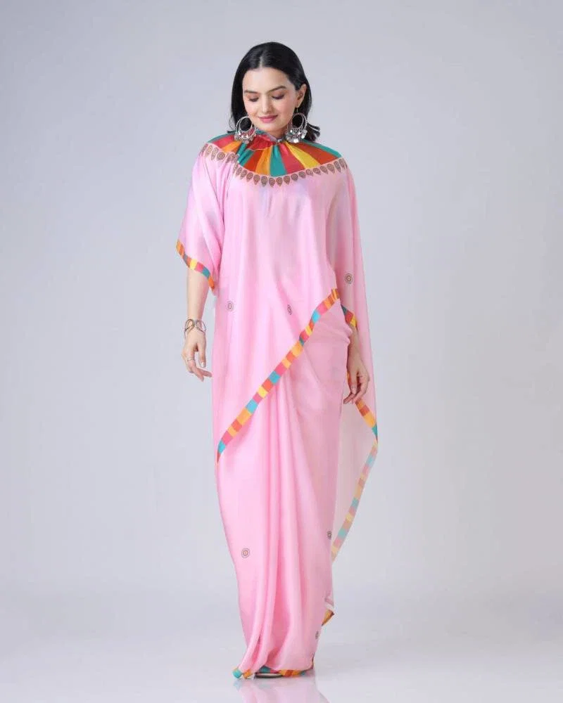 Ce Georgette Satin 2 Fancy Party Wear Saree Collection