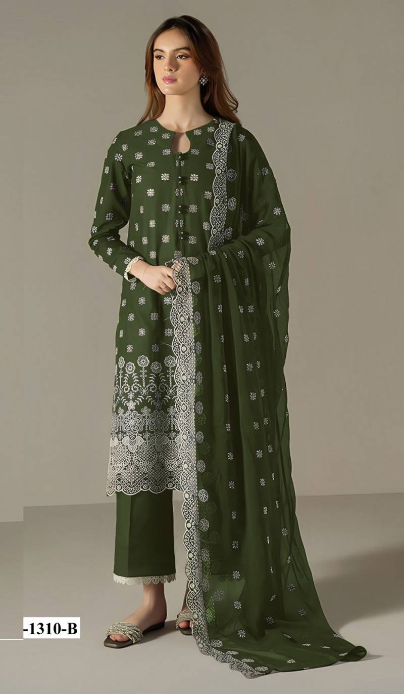 Super Hit 1310 A To E Beautiful Faux Georgette Salwar Suit