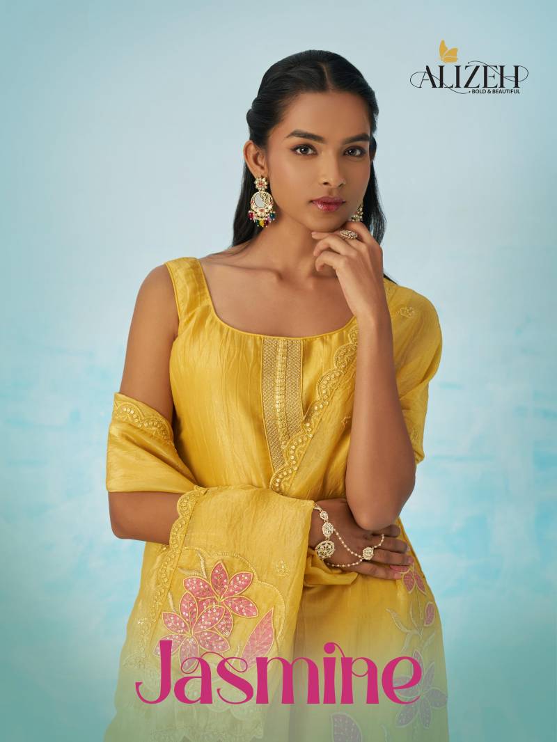 Alizeh Jasmine Fancy Crush Designer Salwar Suit Collection