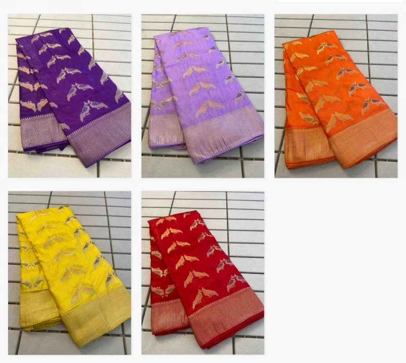 Kc 315 Traditional Wear Stylish Silk Saree Collection