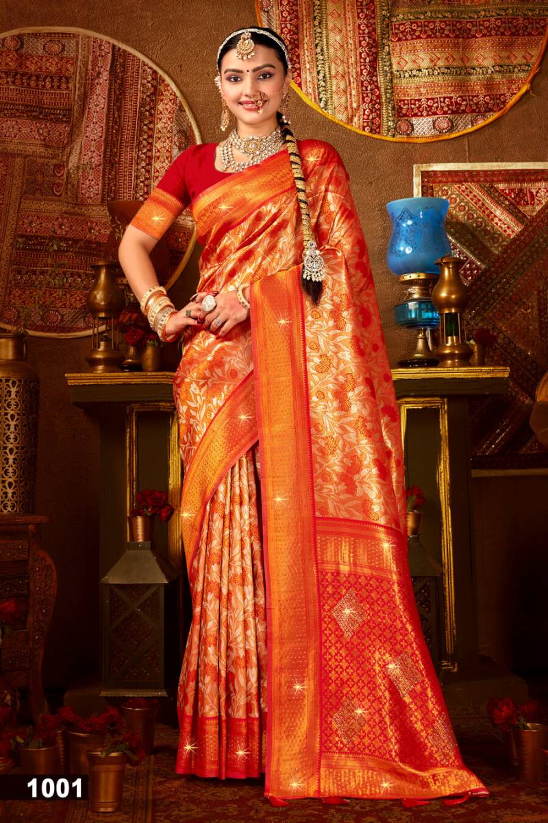 Saroj Kanha Silk Saroski Vol 5 Beautiful Silk Saree Collection