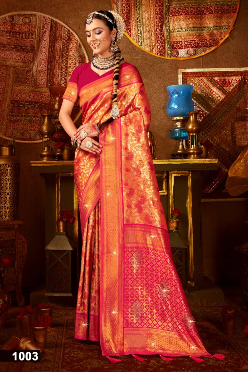 Saroj Kanha Silk Saroski Vol 5 Beautiful Silk Saree Collection