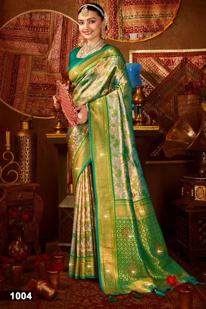Saroj Kanha Silk Saroski Vol 5 Beautiful Silk Saree Collection