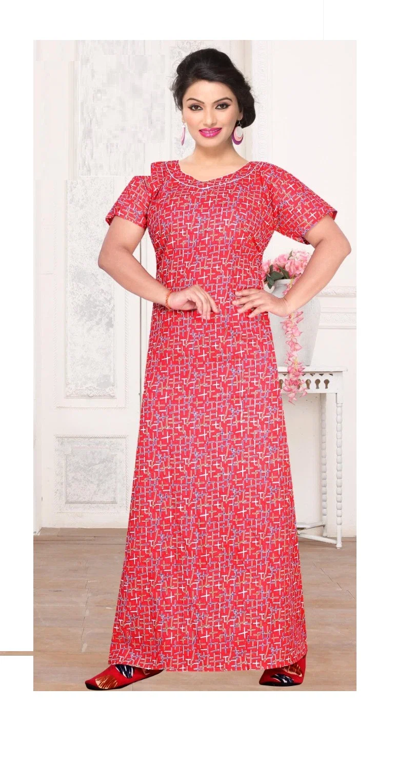 Seven Cross Dull Cotton Nighty Vol 1 Collection
