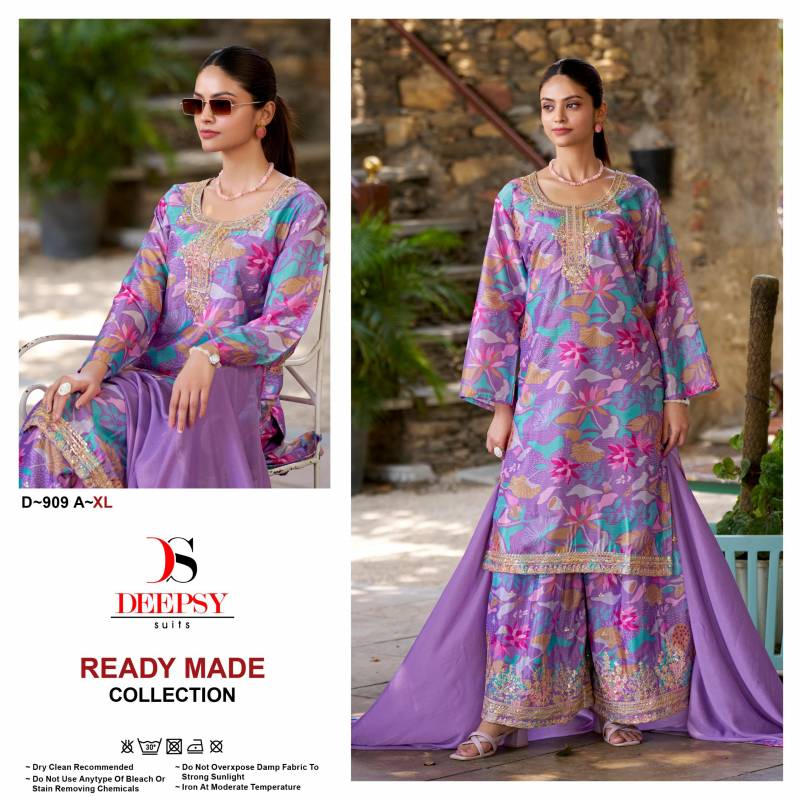 Deepsy D 909 Chinon Digital Print Pakistani Salwar Kameez