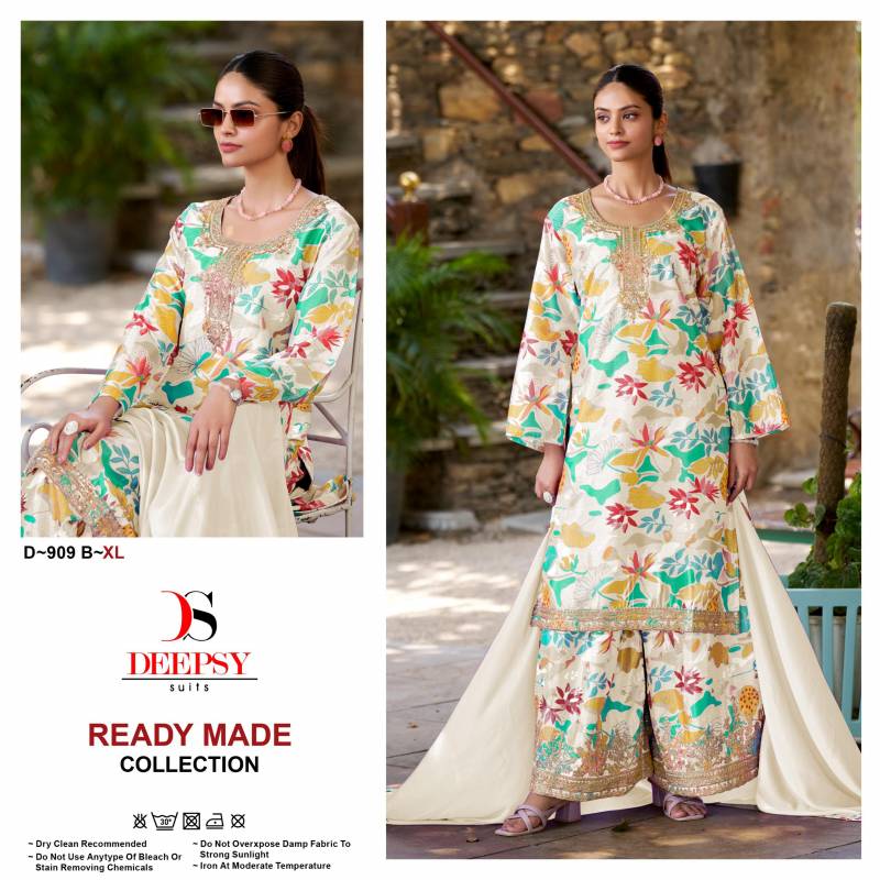 Deepsy D 909 Chinon Digital Print Pakistani Salwar Kameez