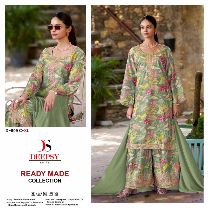 Deepsy D 909 Chinon Digital Print Pakistani Salwar Kameez