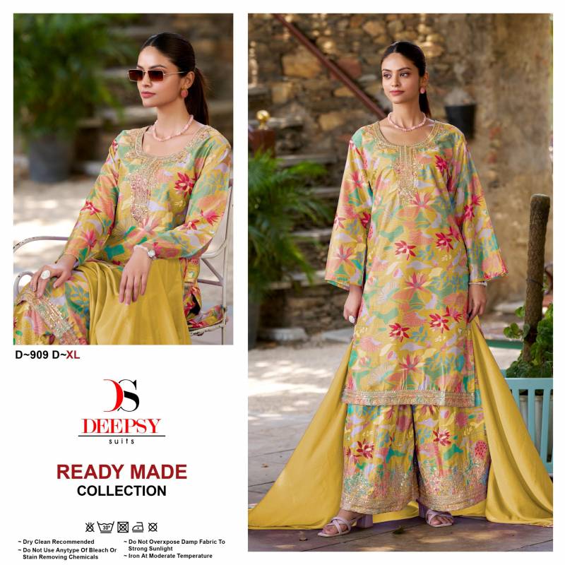 Deepsy D 909 Chinon Digital Print Pakistani Salwar Kameez